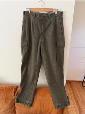 CBV Karlskrona Vintage Wool Military Pants